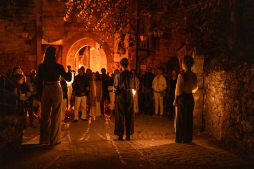 Concert des Itinérantes sur le Chemin de Croix de Rocamadour au Festival de Rocamadour