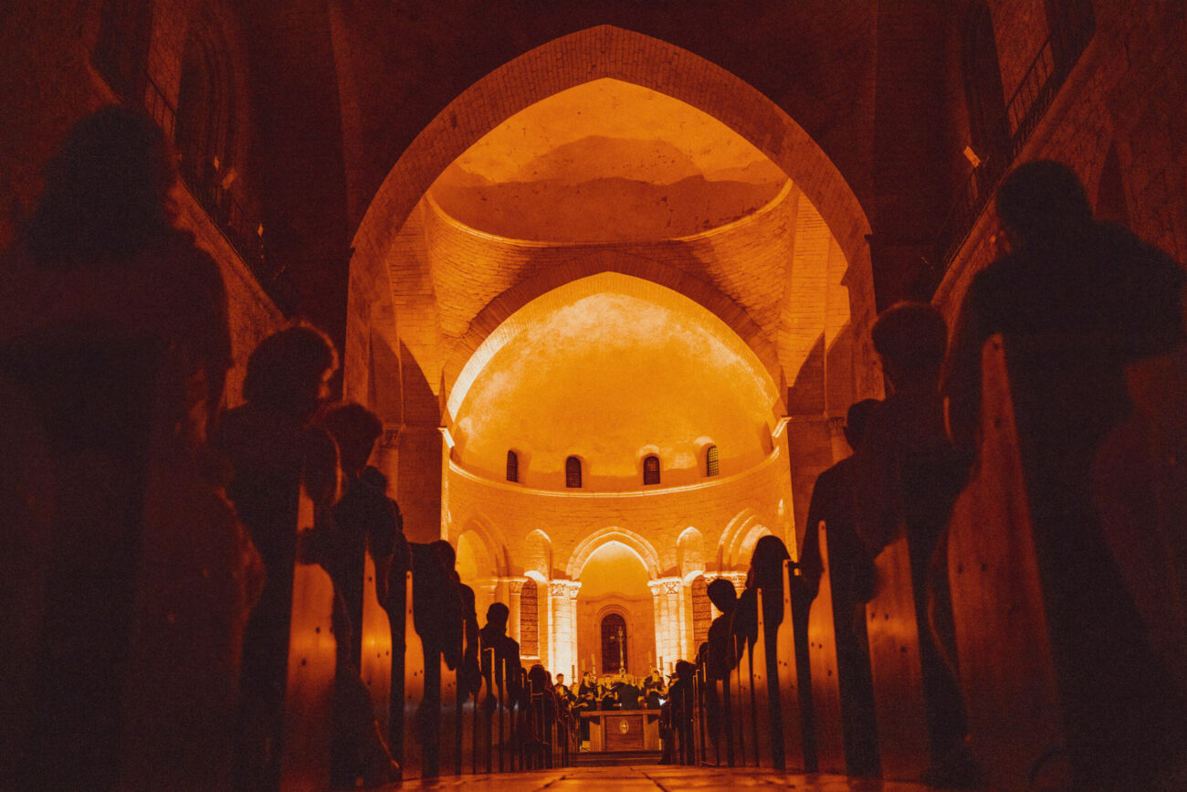 Le Tenebrae Choir dirigé par Nigel Short à l'abbatiale de Souillac pour le Festival de Rocamadour